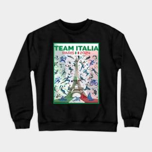 Team Italia - Paris 2024 Crewneck Sweatshirt